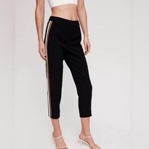 ARITZIA Babaton Conan Pant Crepe ankle side striped size 4